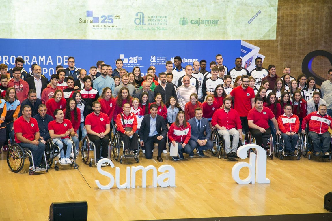 Fotogalería: Gala de entrega de las subvenciones del Programa de Patrocinio Deportivo de Suma Gestión Tributaria