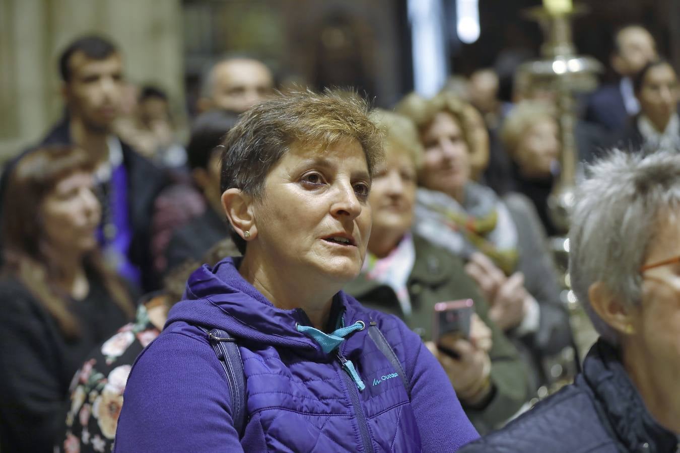 En imágenes: misa por el VI centenario de la Esperanza de Triana en la Catedral de Sevilla