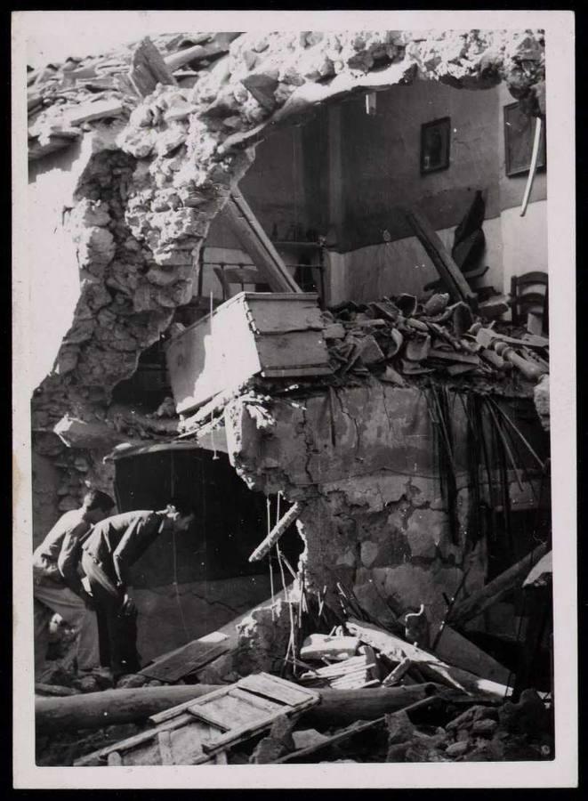 El bombardeo de Cabra por el bando republicano en 1938, en imágenes