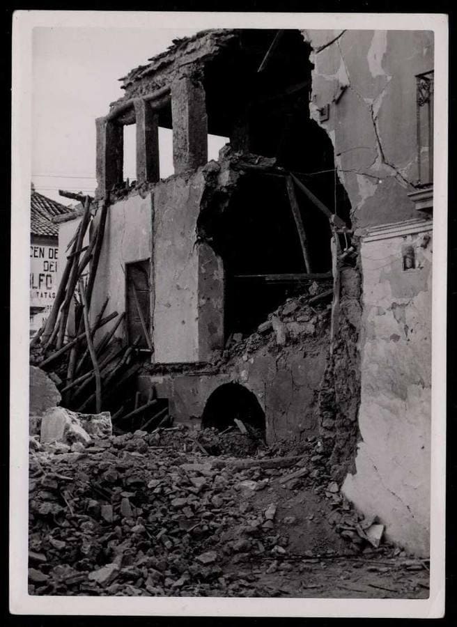 El bombardeo de Cabra por el bando republicano en 1938, en imágenes