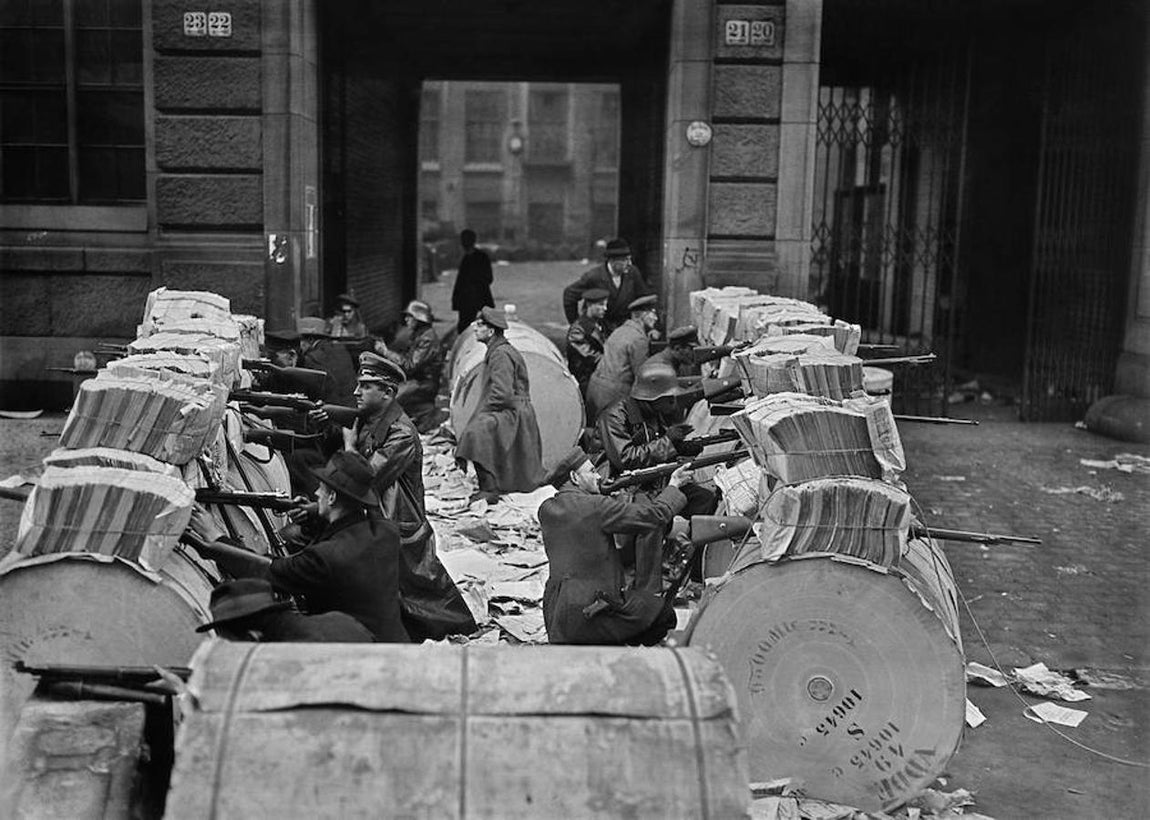 Las fotos de la caída del Imperio Alemán