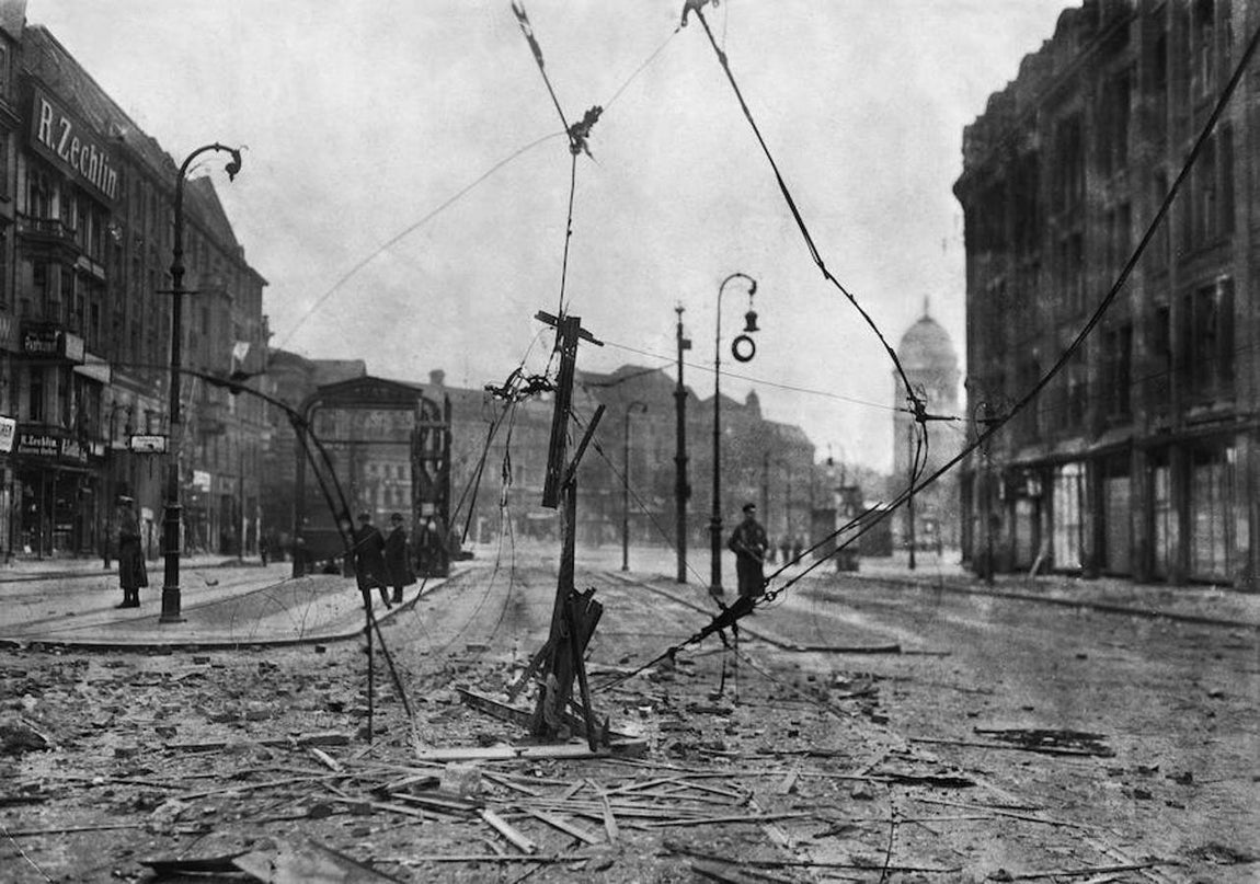 Las fotos de la caída del Imperio Alemán