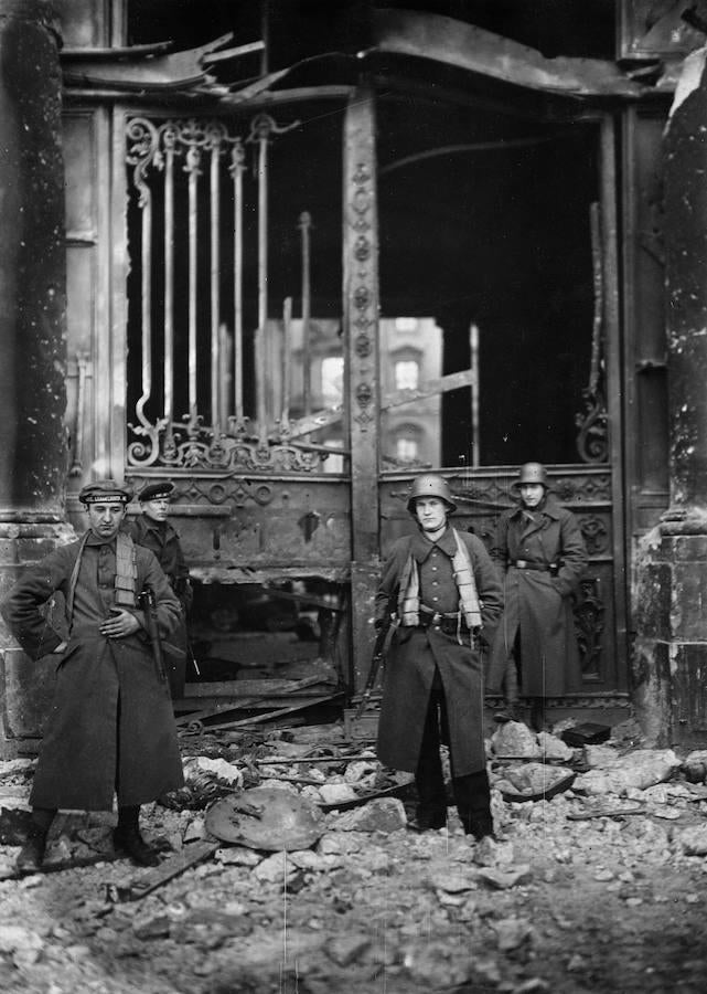 Las fotos de la caída del Imperio Alemán