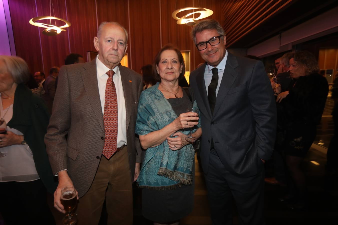 Julio Sañudo, Maribel Limón e Ignacio Romaní. 