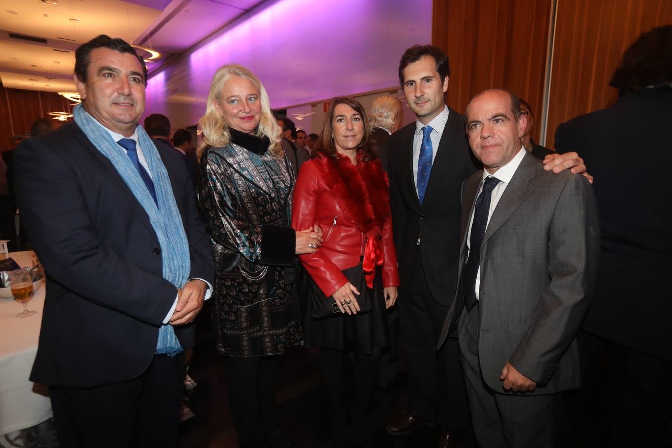 Alfonso Pozuelo, Mercedes Colombo, Inmaculada Olivera, Carlos Alarcón y Pablo Chaves. 