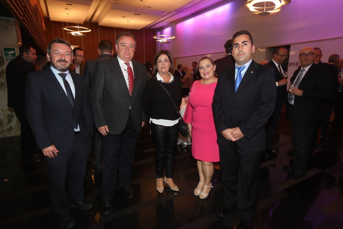 Pedro Espinosa, Jesús Perulero, Consuelo Rubio, Carmen Alcedo y Andrés Bragado. 