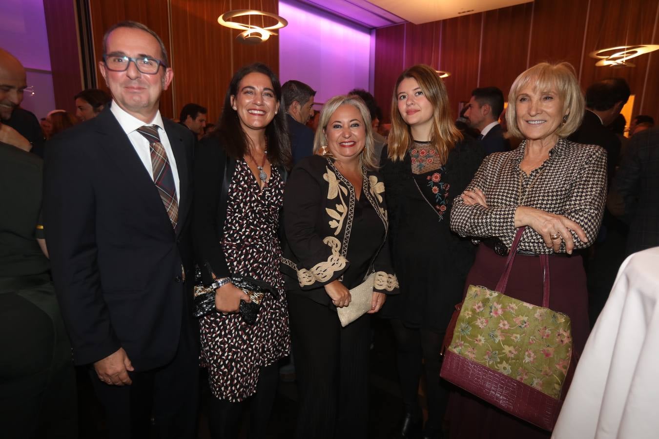 Alberto Romero, Yolanda Vallejo, Inmaculada Macías, Rocío Orgambides y Susi Cigüela. 