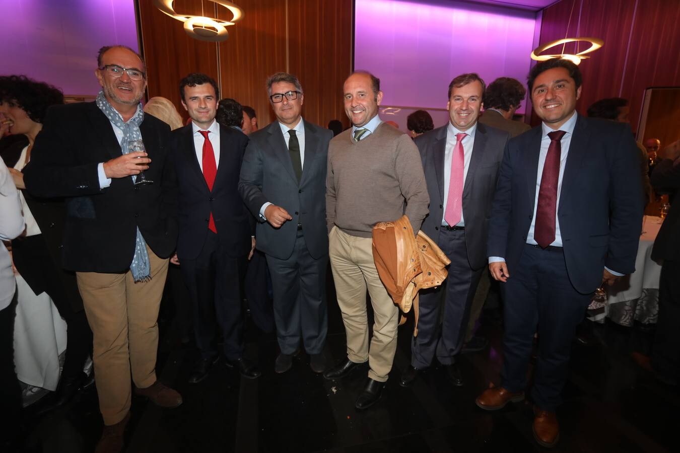 Ignacio González, Bruno García, Ignacio Romaní, Juancho Ortiz, Rafael Fernández y Manuel Queiruga. 