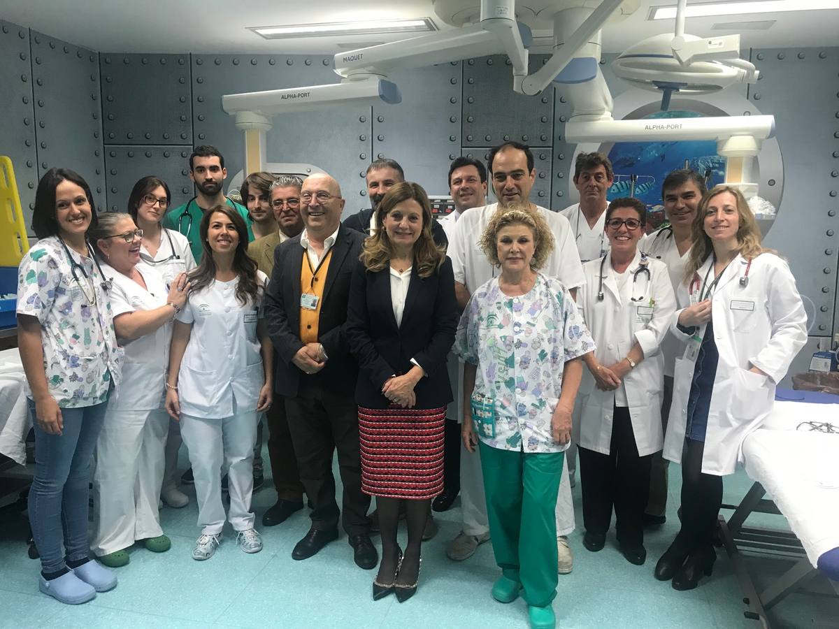 La &#039;nueva&#039; zona de urgencias de Pediatría del Hospital Puerta del Mar