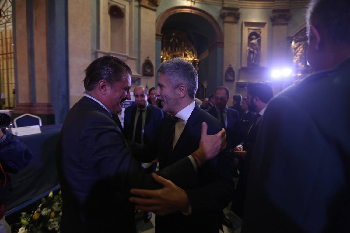 El ministro Grande-Marlaska, en el Oratorio