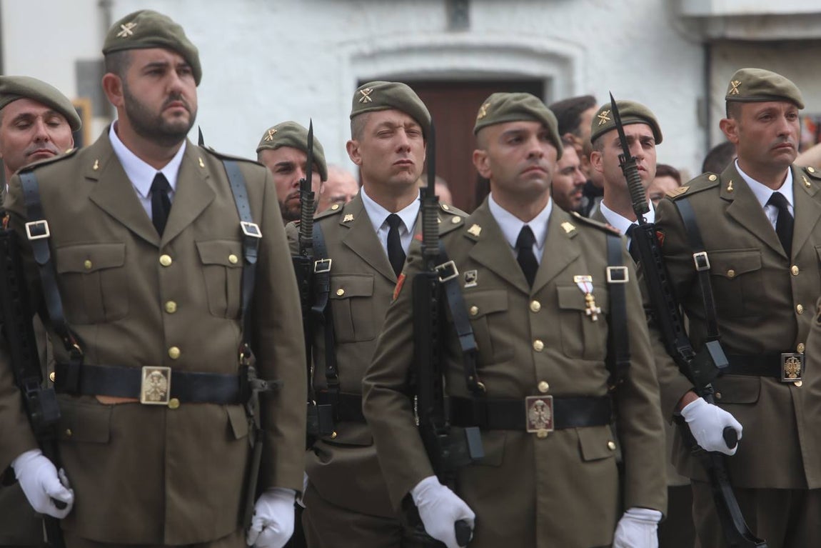 Jura de bandera civil en Cádiz