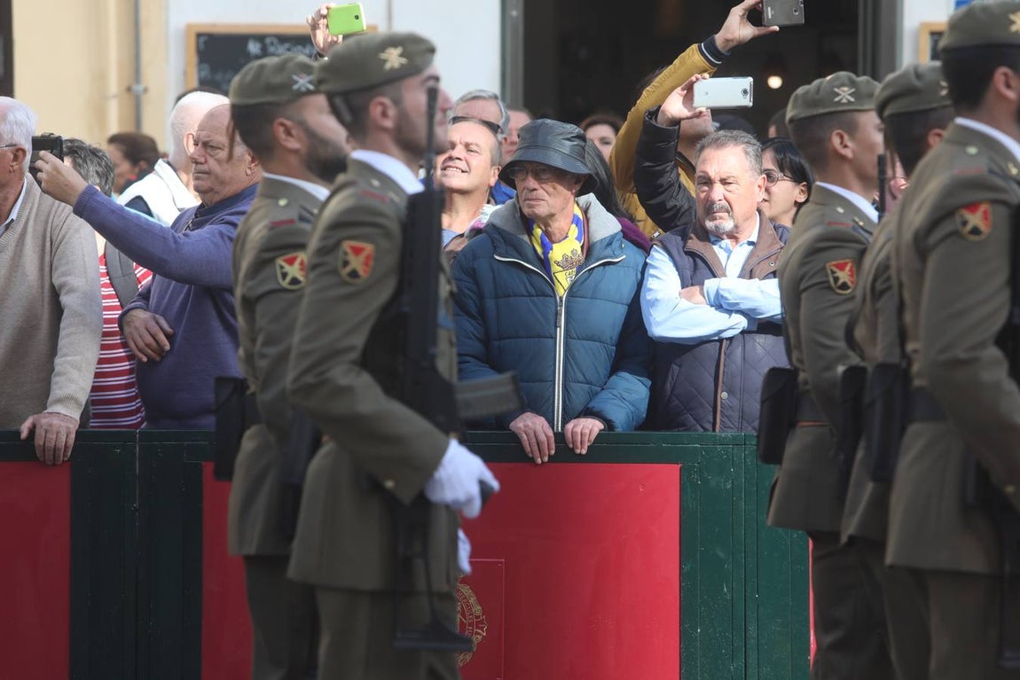Jura de bandera civil en Cádiz