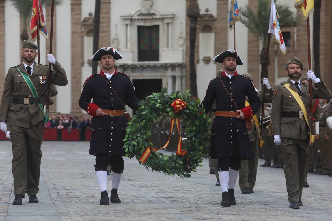 Jura de bandera civil en Cádiz