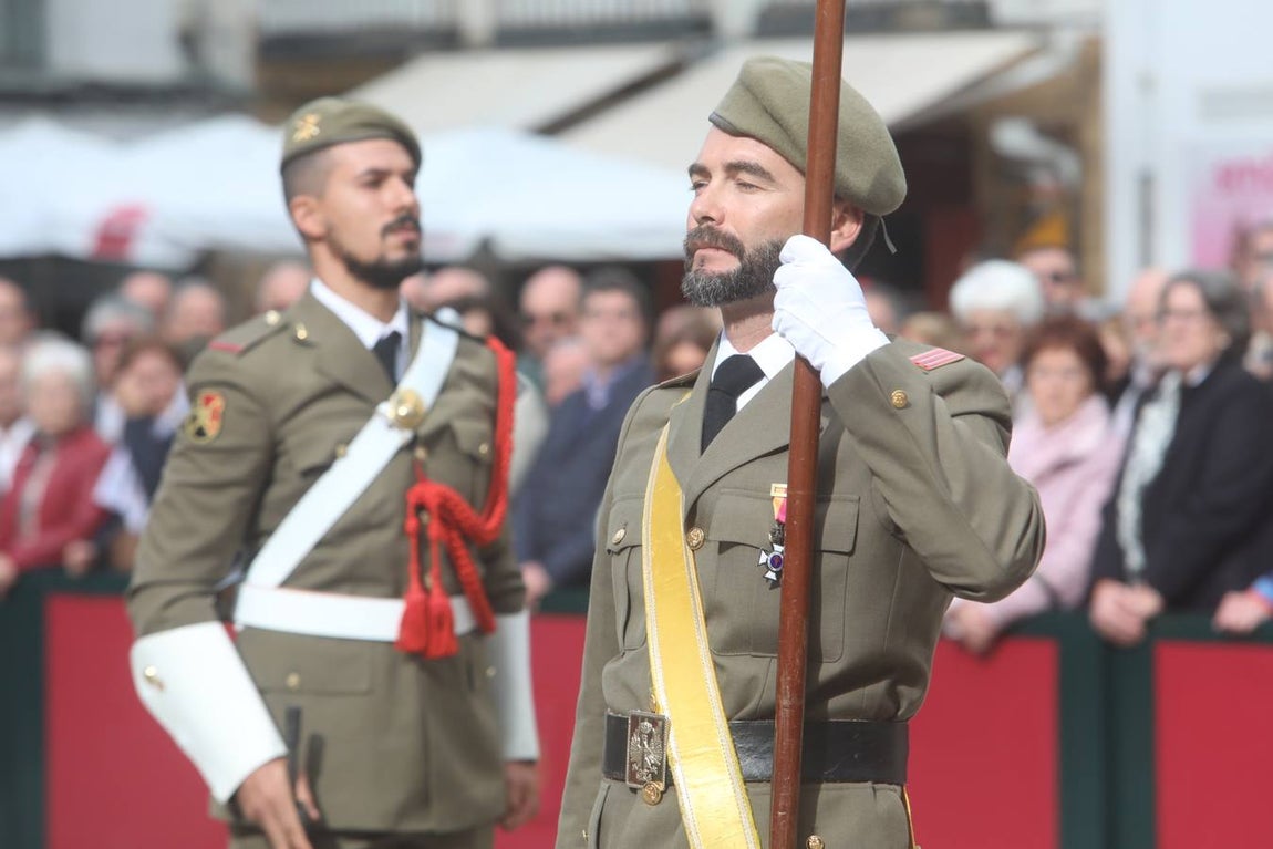 Jura de bandera civil en Cádiz