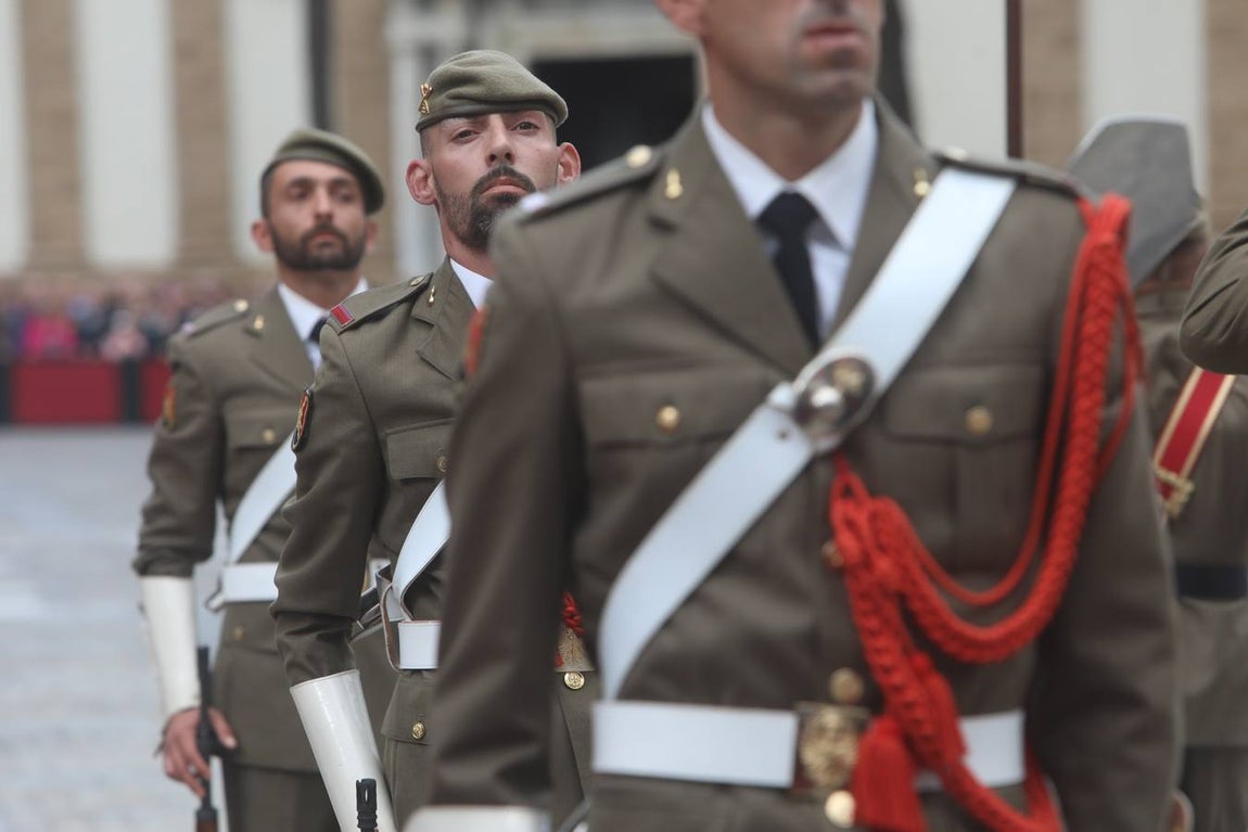 Jura de bandera civil en Cádiz