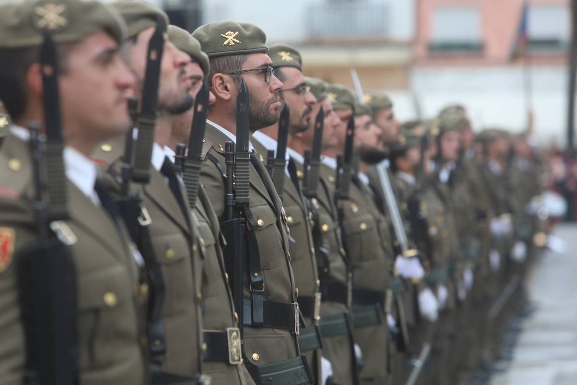 Jura de bandera civil en Cádiz