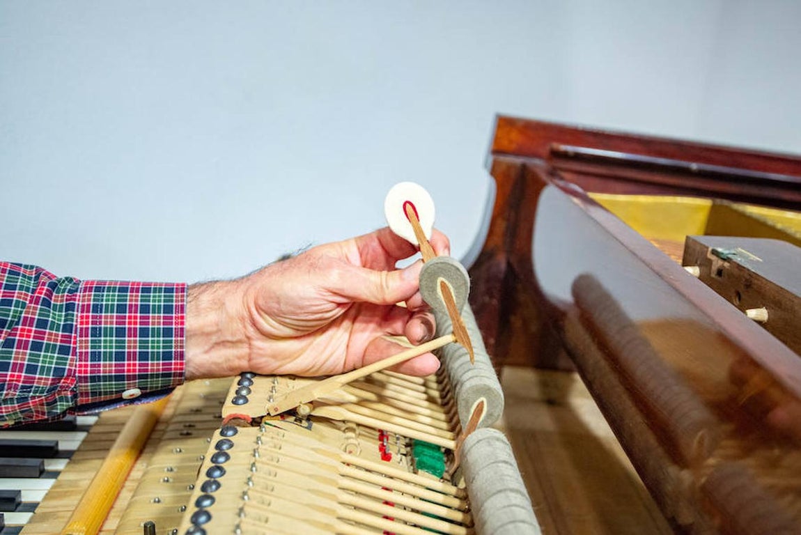 El piano de la Biblioteca de Castilla-La Mancha cumple 100 años