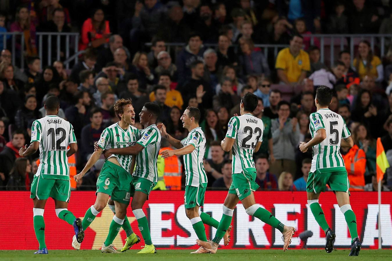 El triunfo del Real Betis al FC Barcelona, en imágenes (3-4)