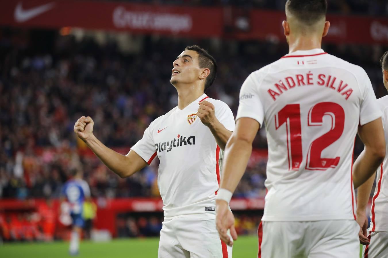 La remontada del Sevilla FC ante el RCD Español (2-1), en imágenes