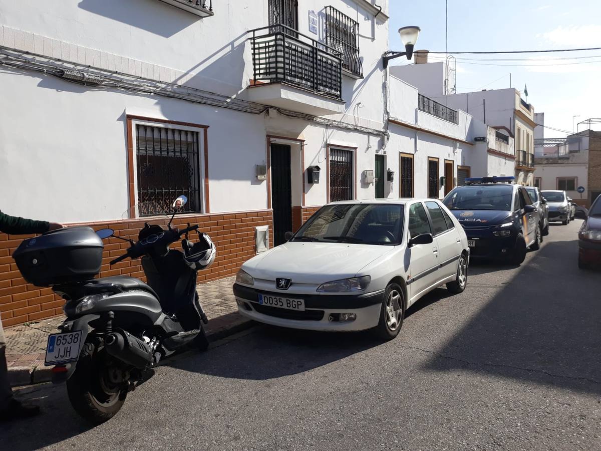 Las imágenes de la investigación policial del crimen de Alcalá de Guadaíra