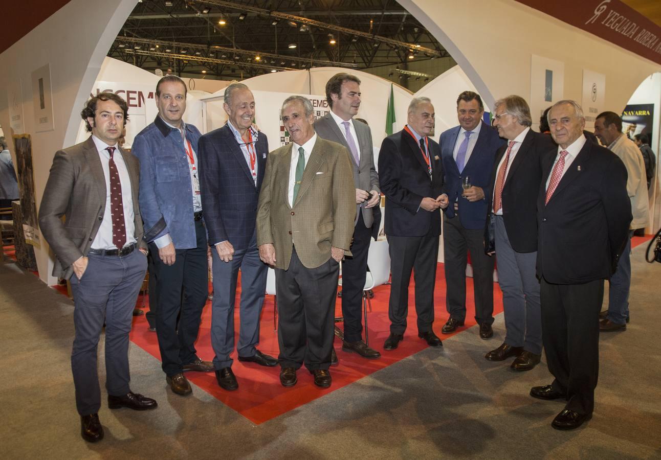 Arturo Fernández de la Vega, Nito González, José Quintana, Jaime Guardiola, Juan Martínez, Federico Jiménez Sáenz, Carlos Bohórquez, Francisco Camas y Luis Torres