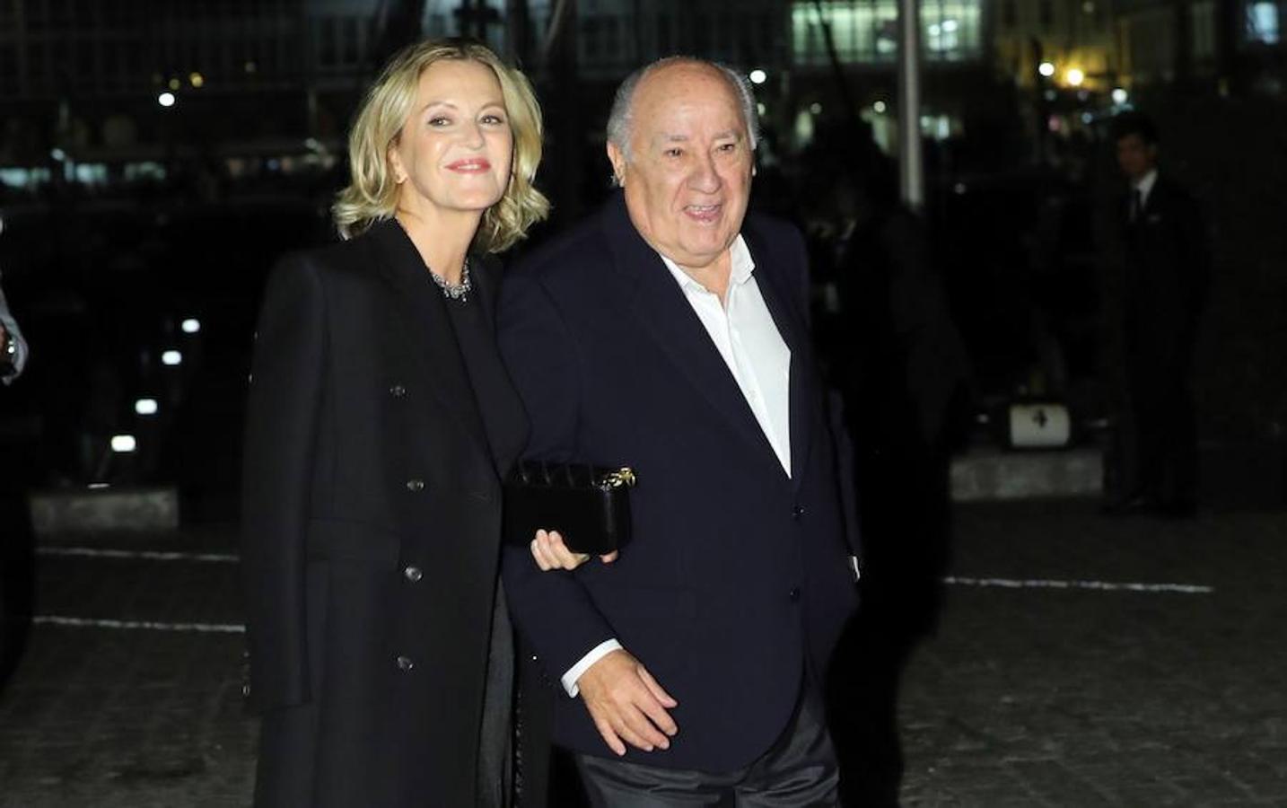 Amancio Ortega y Flora Pérez. 