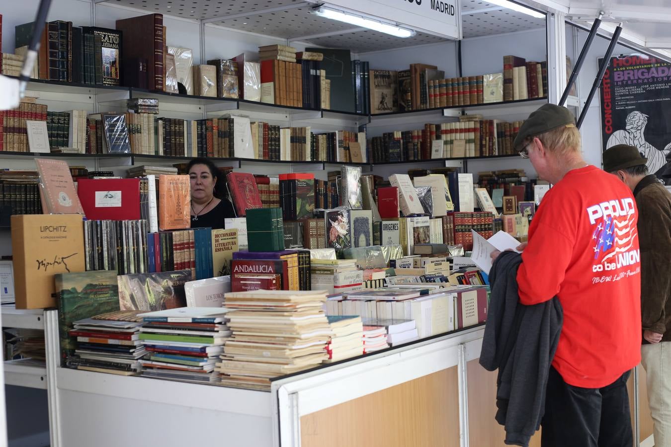 Jornada inaugural de la Feria del Libro Antiguo de Sevilla