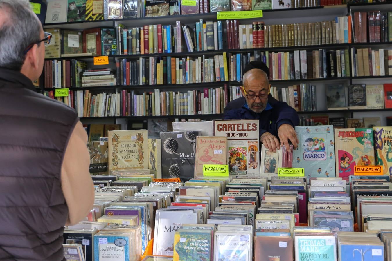 Jornada inaugural de la Feria del Libro Antiguo de Sevilla