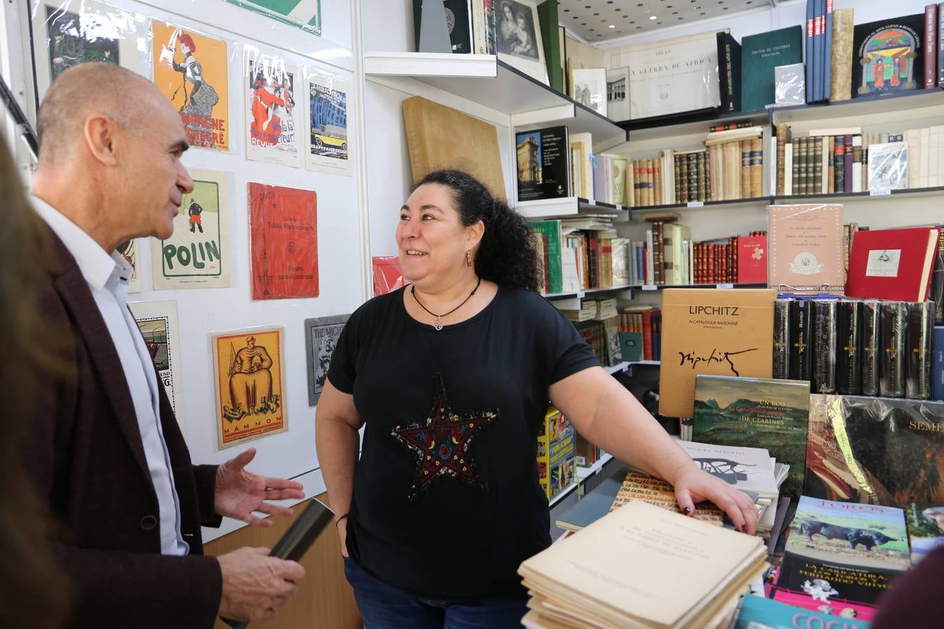 Jornada inaugural de la Feria del Libro Antiguo de Sevilla