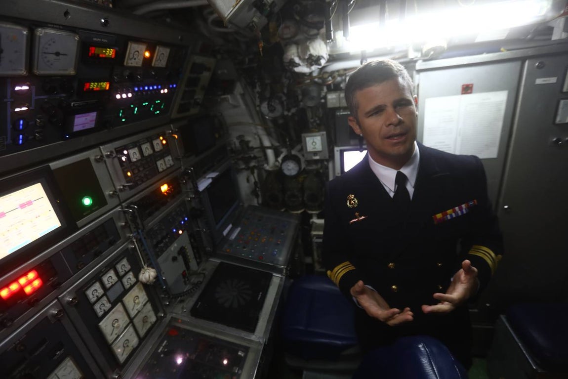 Dentro del submarino &#039;Mistral&#039; de la Armada Española
