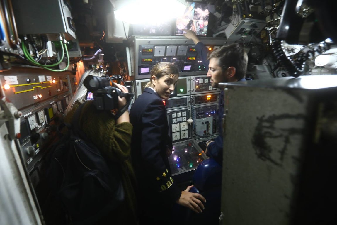 Dentro del submarino &#039;Mistral&#039; de la Armada Española