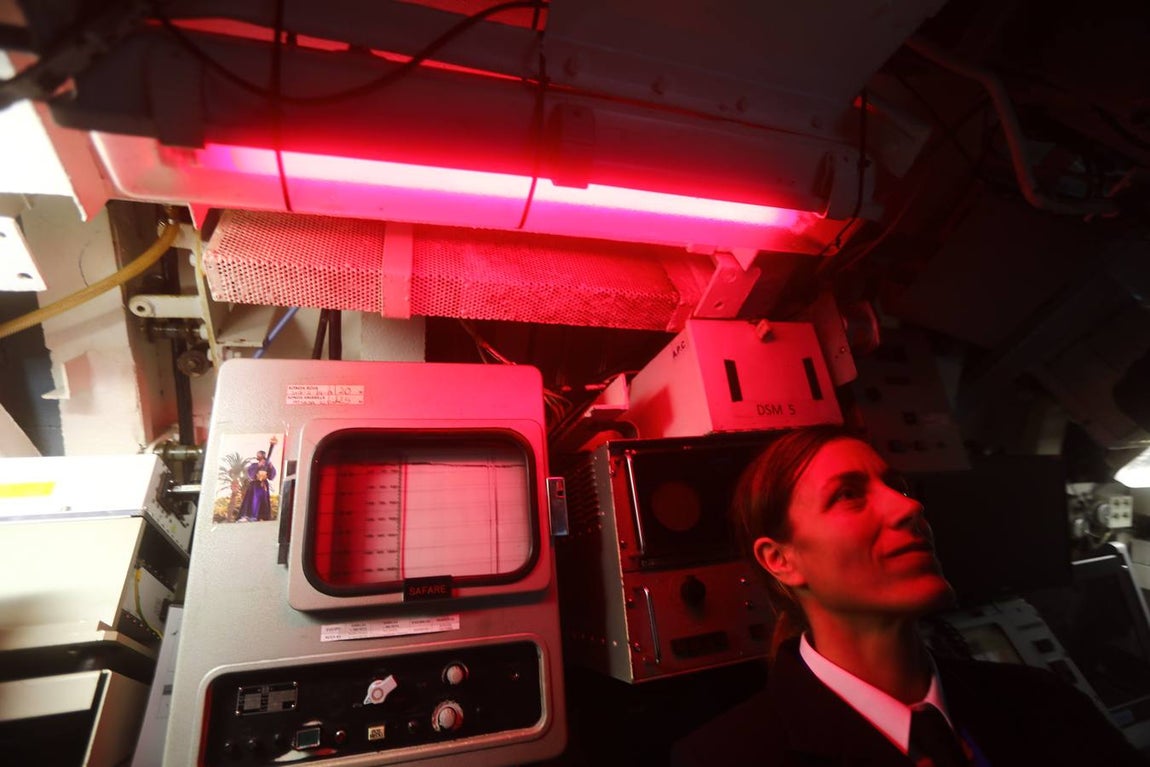 Dentro del submarino &#039;Mistral&#039; de la Armada Española