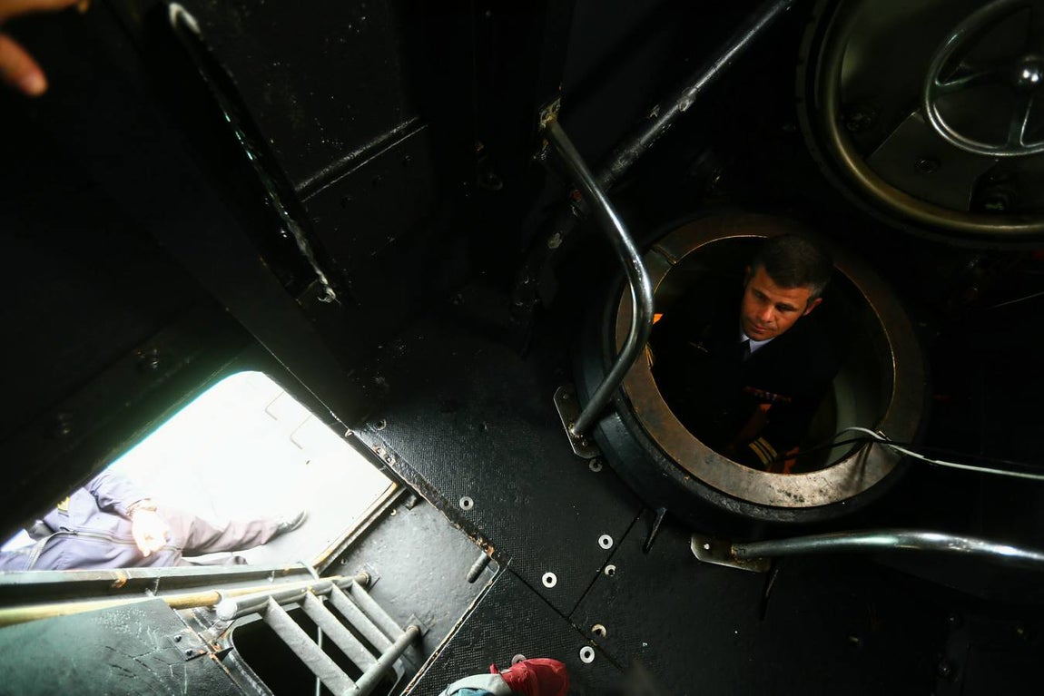 Dentro del submarino &#039;Mistral&#039; de la Armada Española