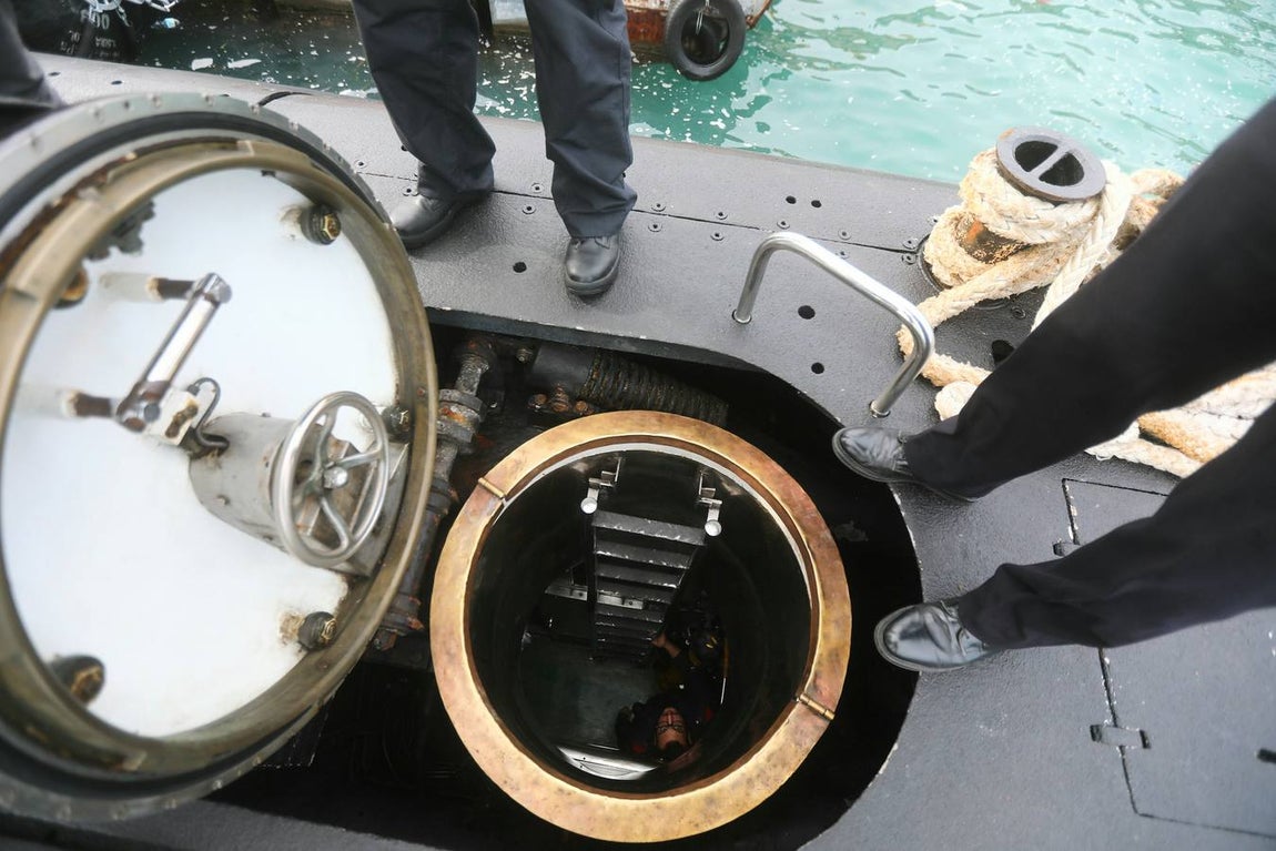 Dentro del submarino &#039;Mistral&#039; de la Armada Española
