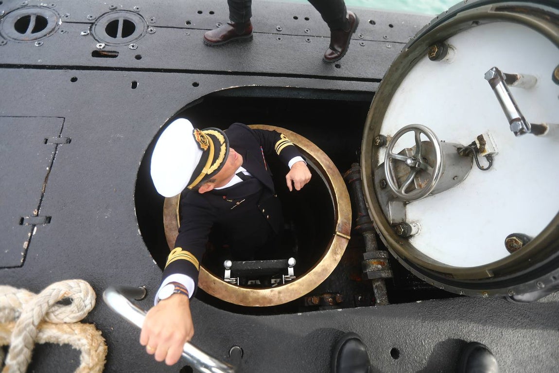 Dentro del submarino &#039;Mistral&#039; de la Armada Española