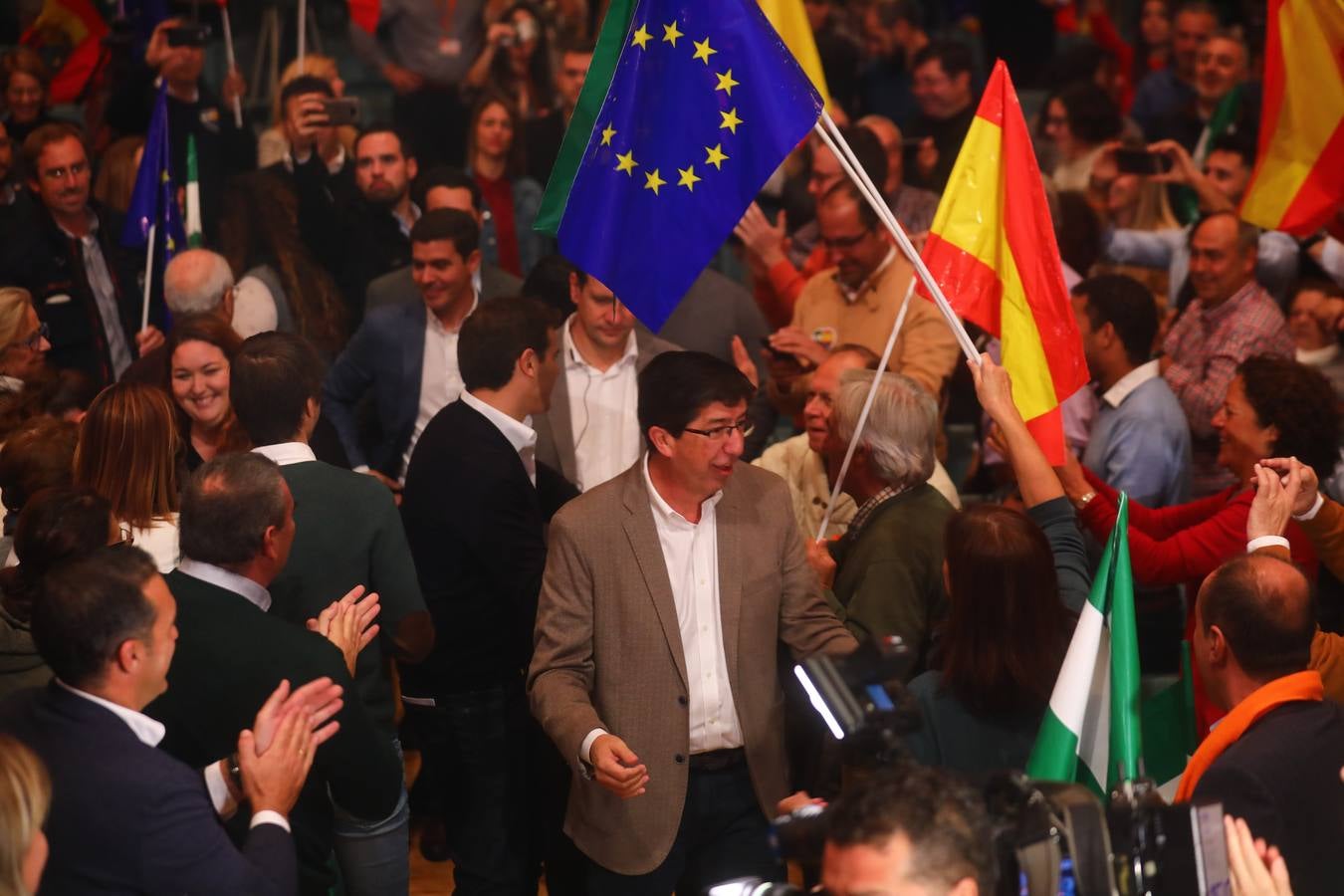 FOTOS: Albert Rivera e Inés Arrimadas en Cádiz