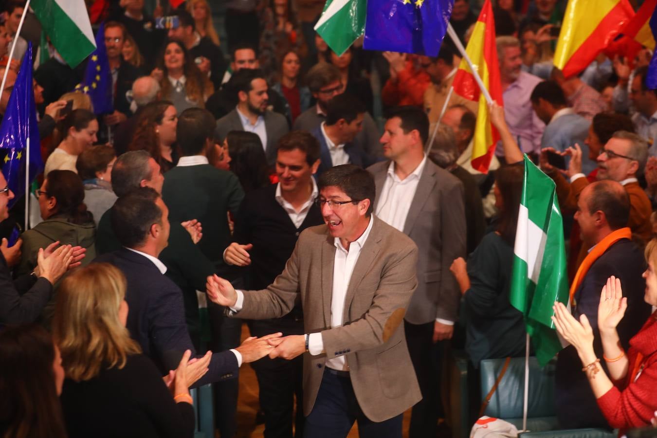 FOTOS: Albert Rivera e Inés Arrimadas en Cádiz