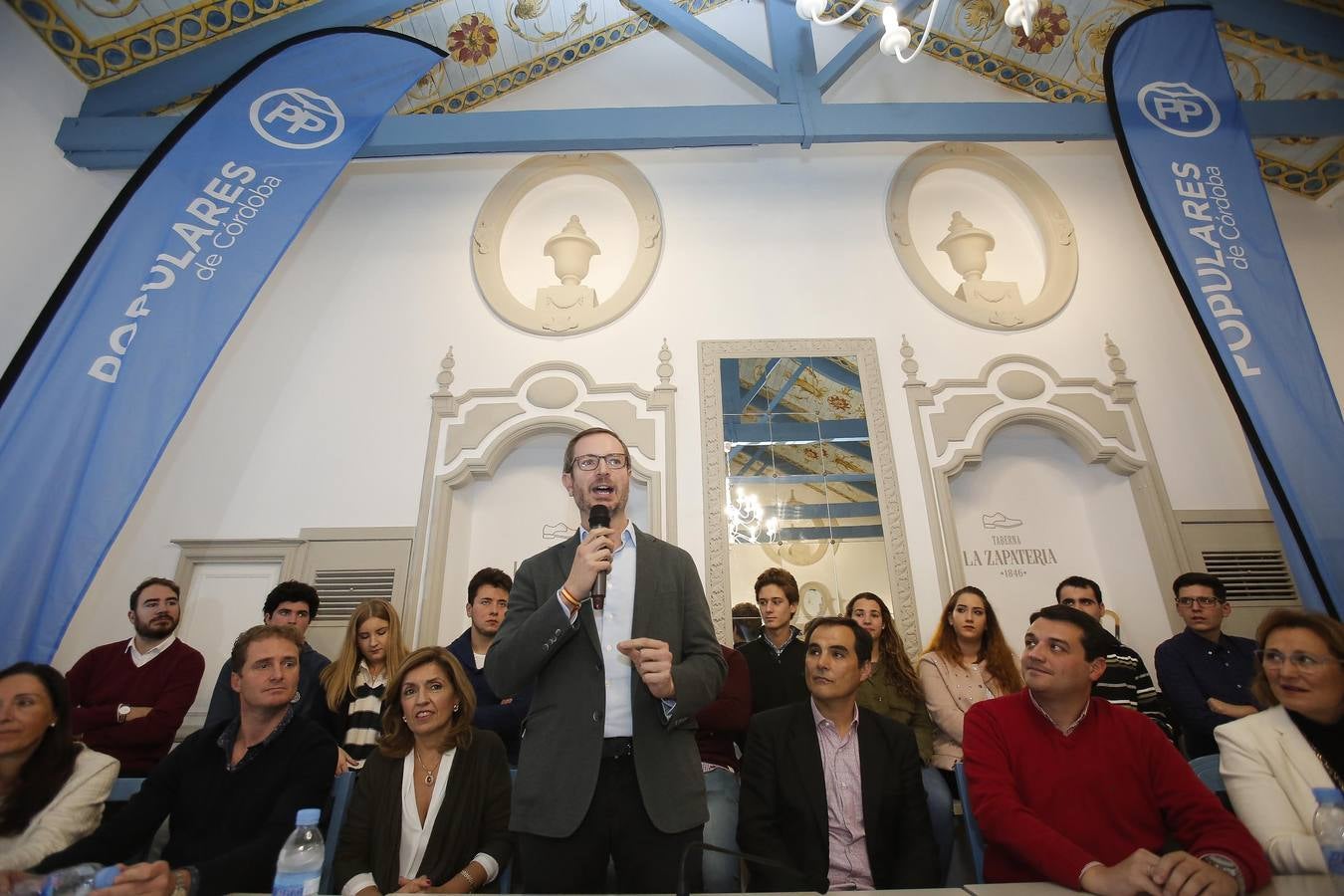 El mitin de Javier Maroto, José Antonio Nieto y José María Bellido en Córdoba, en imágenes