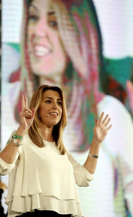 El acto de campaña de Susana Díaz en Córdoba, en imágenes