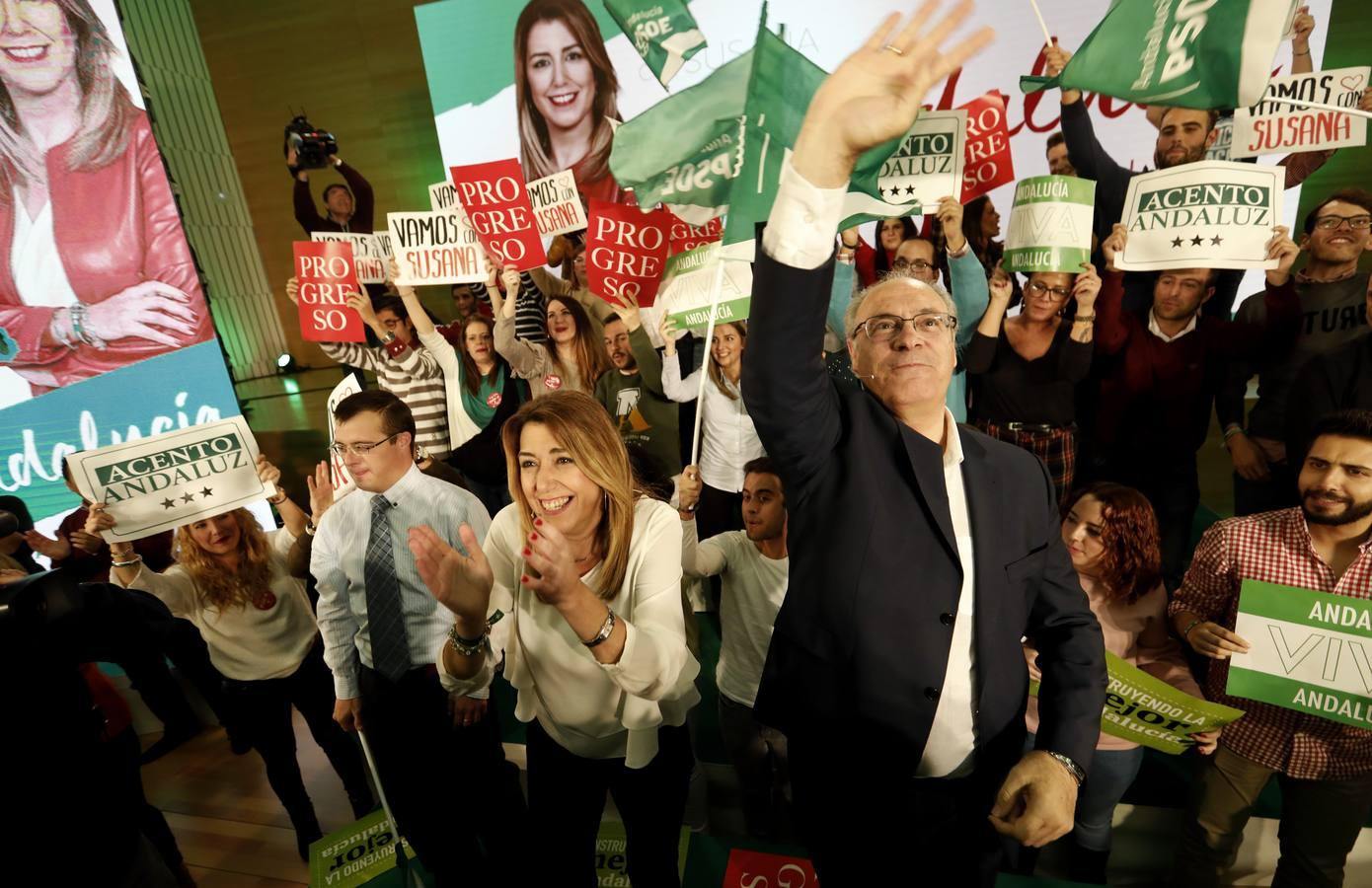 El acto de campaña de Susana Díaz en Córdoba, en imágenes