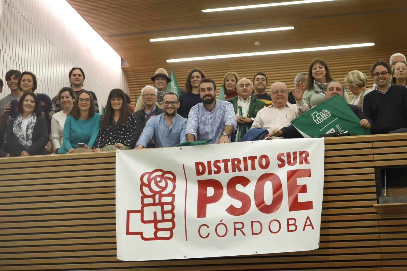 Susana Díaz en Córdoba: «En Andalucía la gente vota lo que quiere: me tenéis que ayudar a ganar»