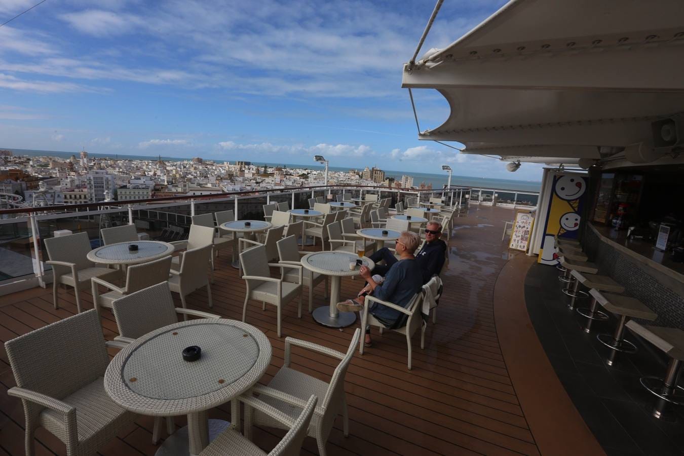 Visita al crucero MSC en Cádiz