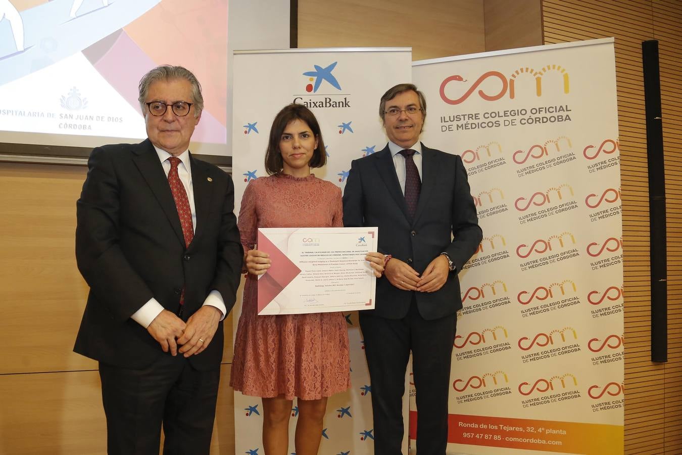 La entrega de premios del Colegio de Médicos de Córdoba, en imágenes