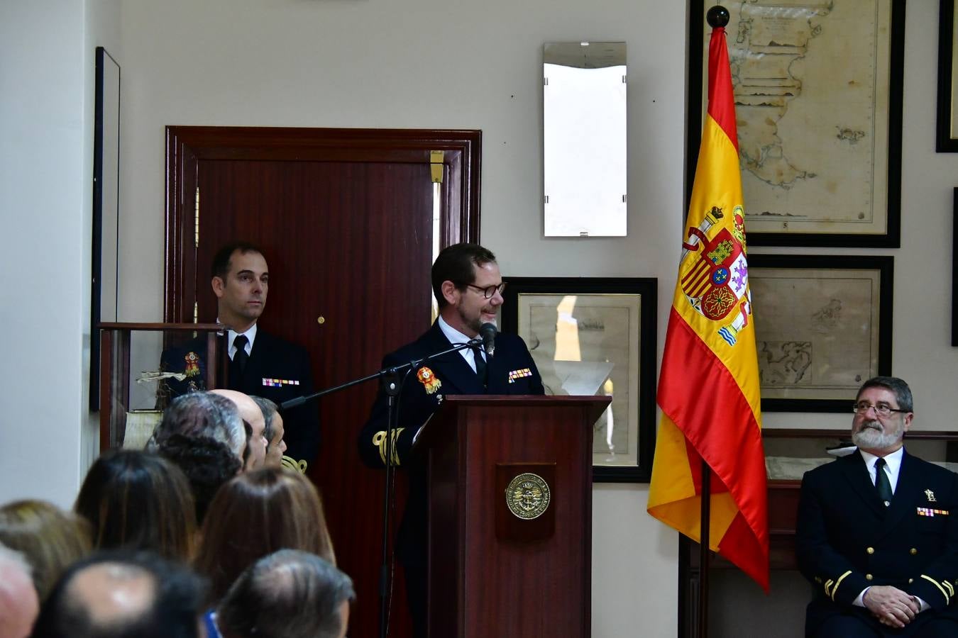 Acto de celebración del 75 aniversario del Instituto Hidrográfico