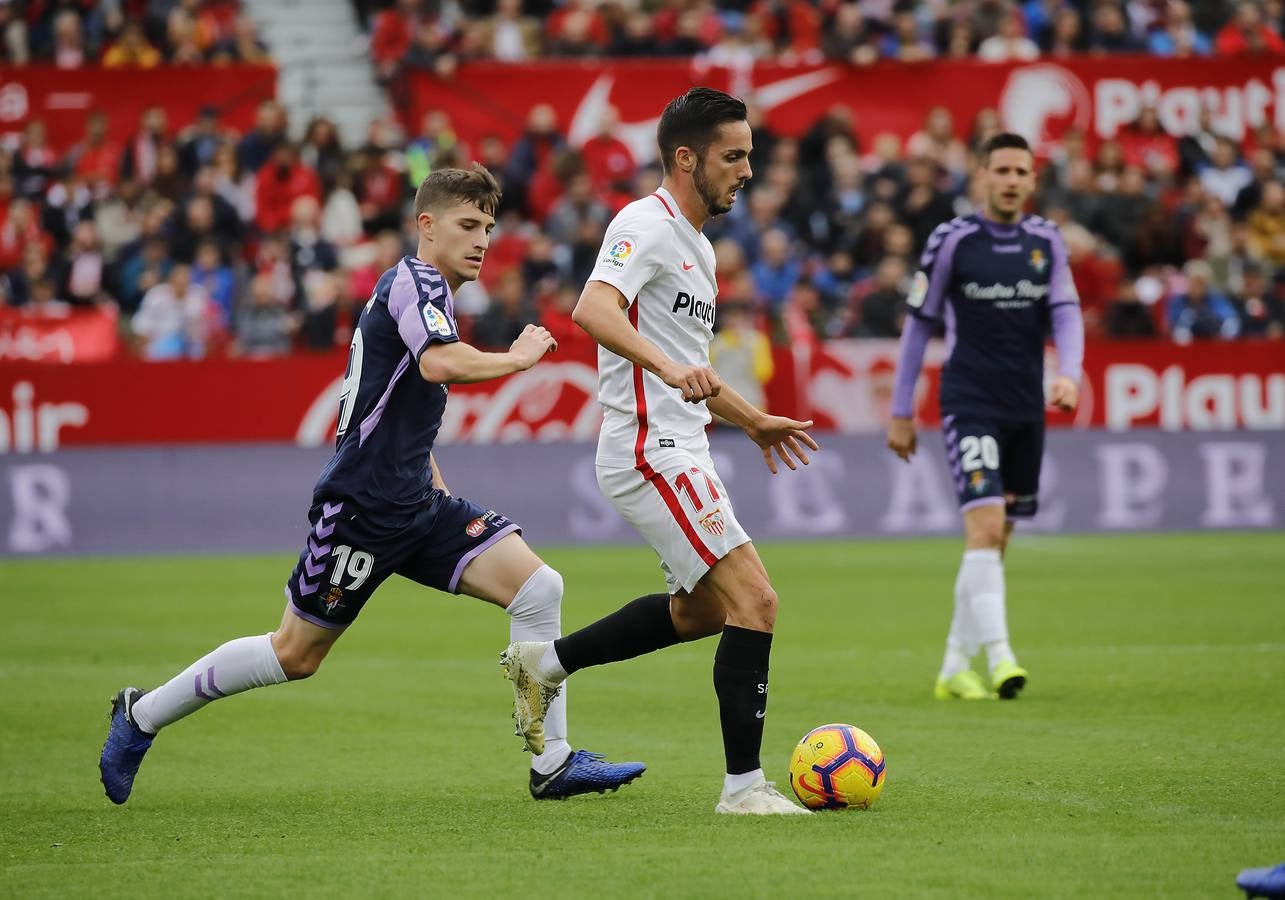 La victoria del Sevilla FC al Valladolid, en imágenes (1-0)