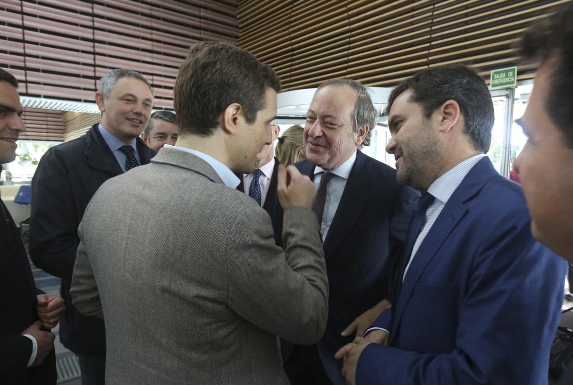 Alberto García Reyes, Pablo Casado, Álvaro Rodríguez-Guitart e Ignacio Moreno Bustamante. 
