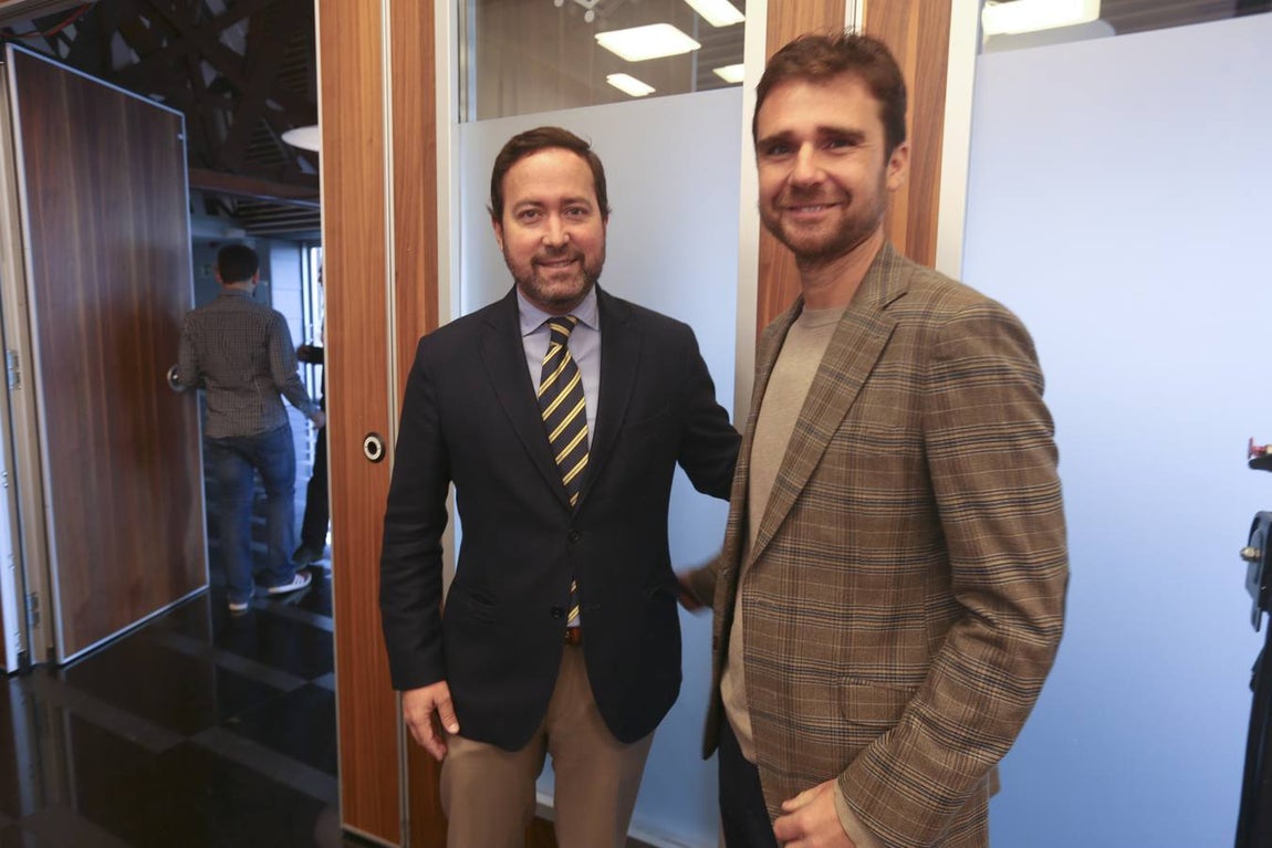 Luís Mora y José María Aguilera. 