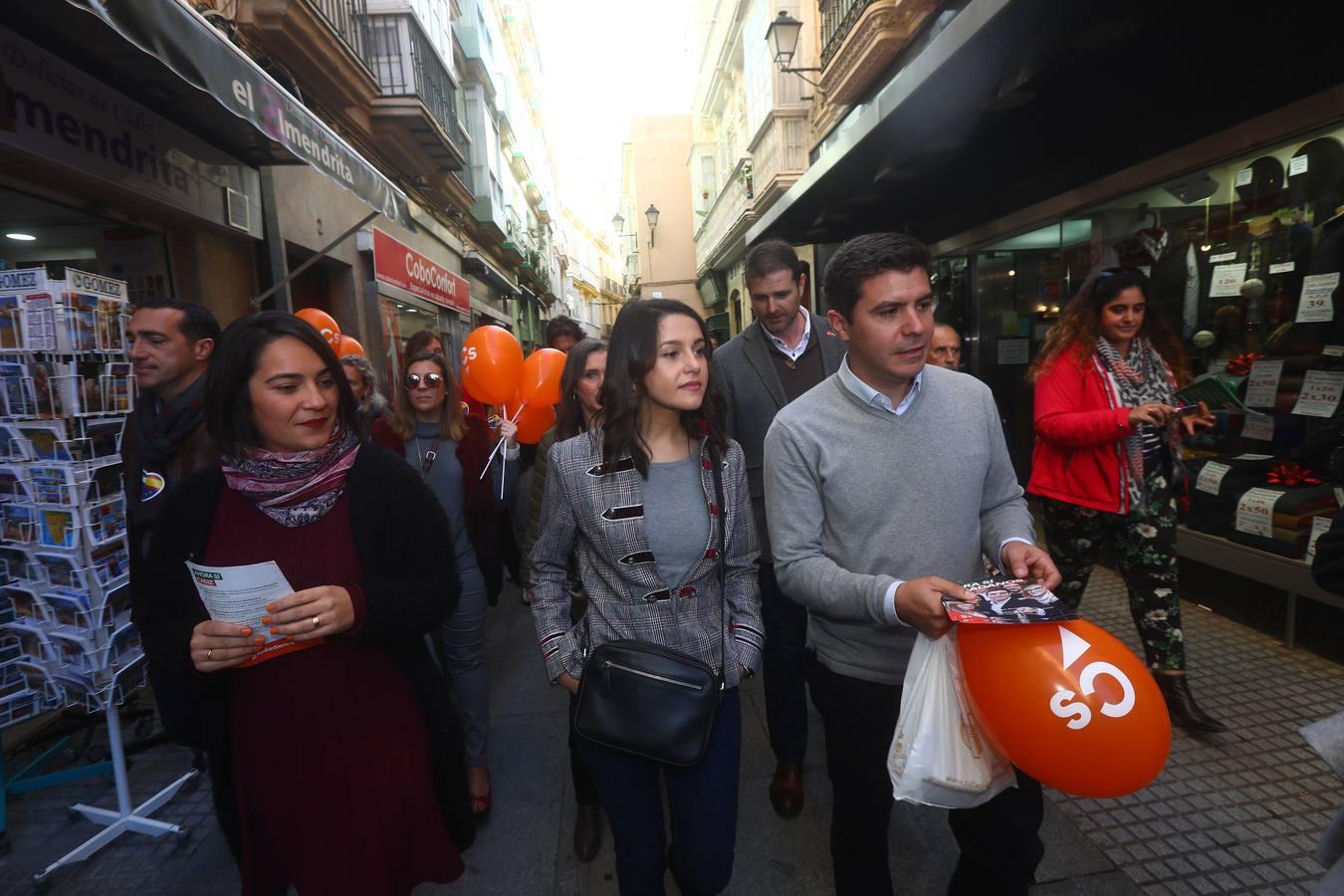 Inés Arrimadas vuelve a Cádiz