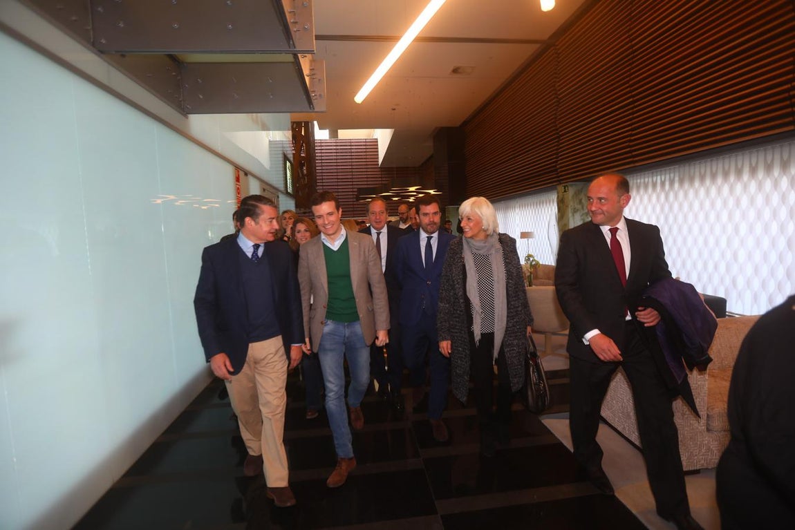 El presidente del Partido Popular Pablo Casado interviene en los Foros de La Voz de Cádiz