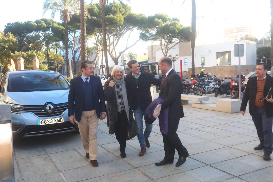 El presidente del Partido Popular Pablo Casado interviene en los Foros de La Voz de Cádiz